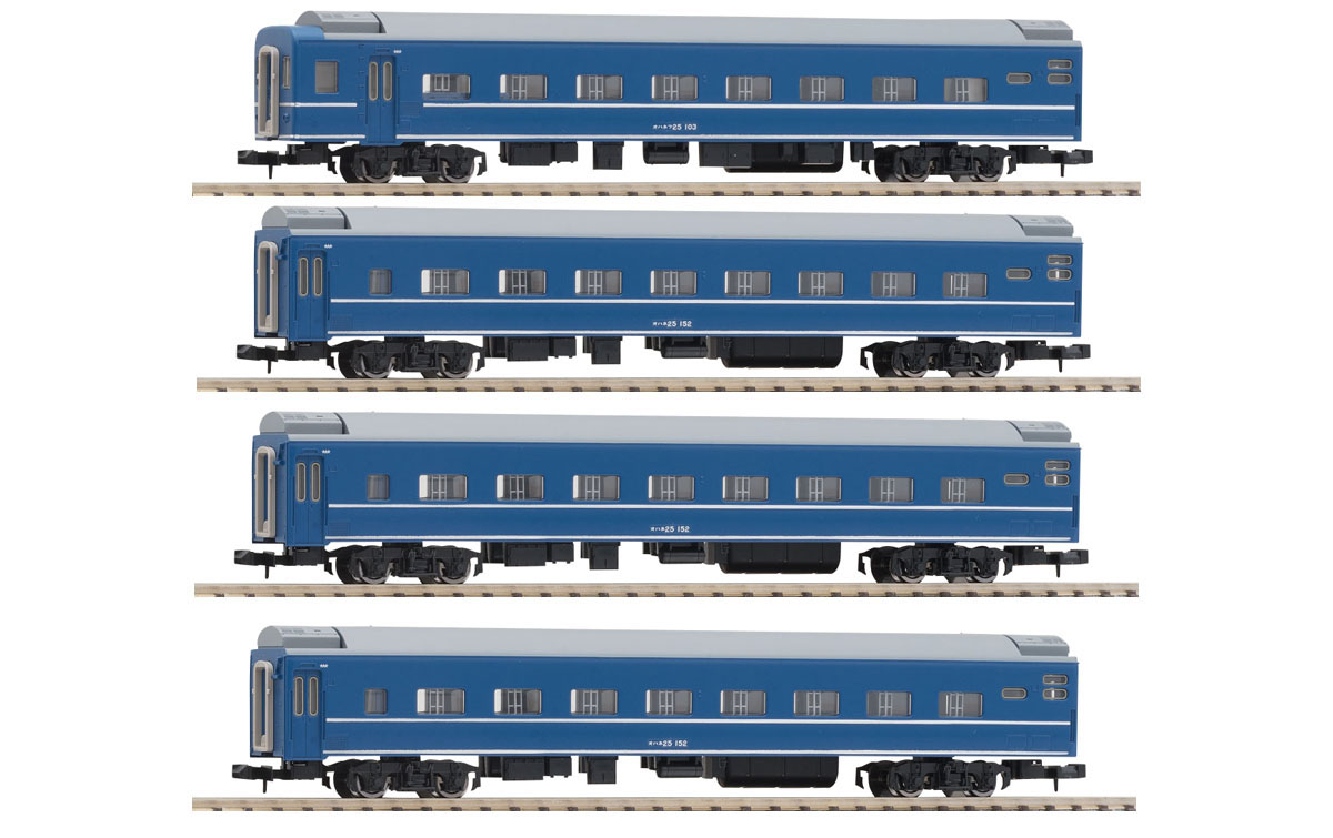TOMIX 2525 スハネ25-702 金帯 旧製品 あさかぜ Nゲージ - 鉄道模型