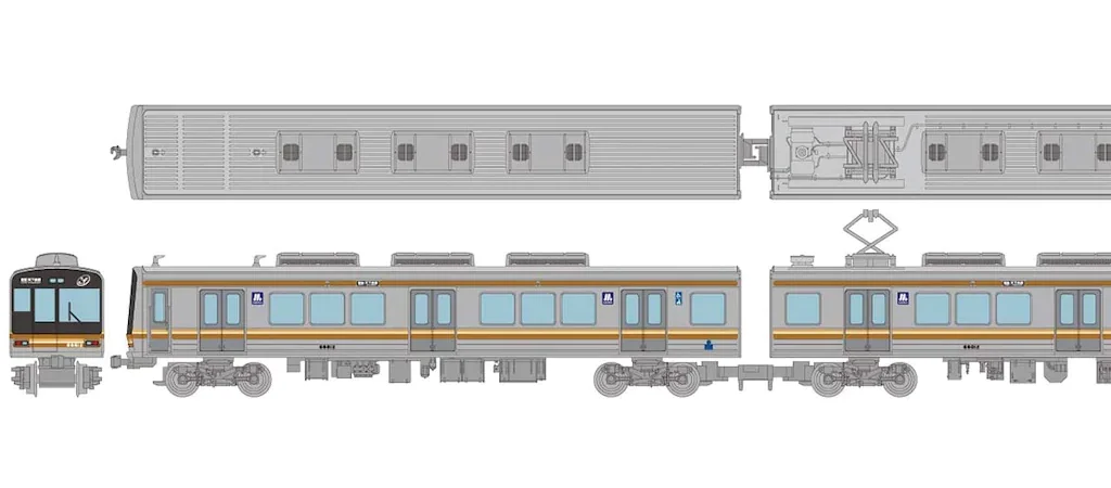 鉄コレ】Osaka Metro 66系 堺筋線（未更新車•12編成）2022年9月発売 