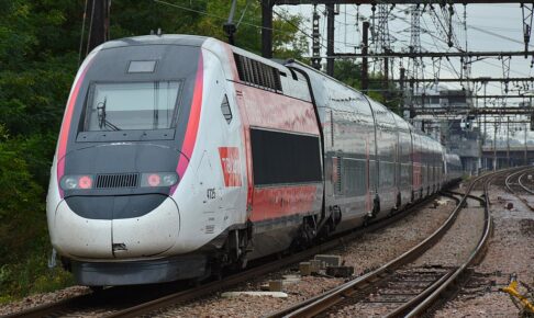 TGV Lyria Euroduplex（リリア・ユーロデュープレックス）（Photo by： Cheng-en Cheng / Wikimedia Commons / CC-BY-SA-2.0）※画像の車両は商品とは仕様が異なります