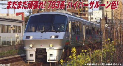 マイクロエース】783系 にちりん（CM33編成ハイパーサルーン色