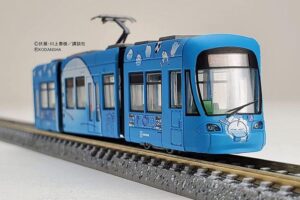 鉄道コレクション 鉄コレ 広島電鉄1000形 1017号 『転生したらスライムだった件』 ラッピング電車