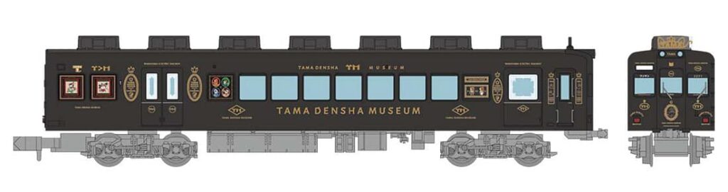 鉄道コレクション 和歌山電鐵2270系 たま電車ミュージアム号 2両セット