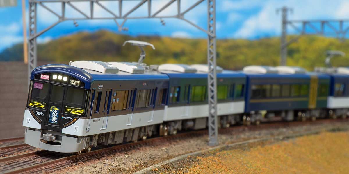 GREENMAX グリーンマックス gm-31508 京阪3000系（快速特急洛楽・プレミアムカー）8両編成セット（動力付き）