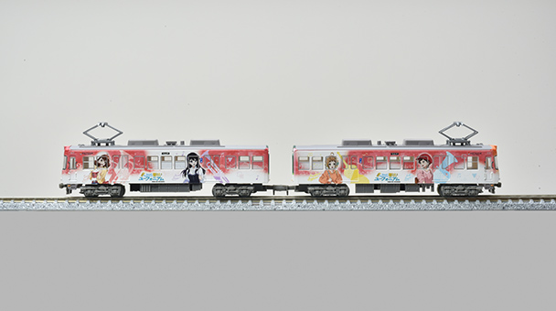鉄道コレクション 京阪電車大津線600形4次車「響け!ユーフォニアム」ラッピング電車2022 2両セット1