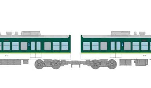 鉄道コレクション 京阪電車大津線600形3次車 標準塗装 2両セット