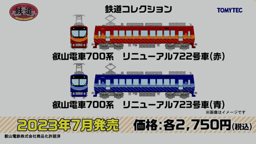 鉄道コレクション 叡山電車700系