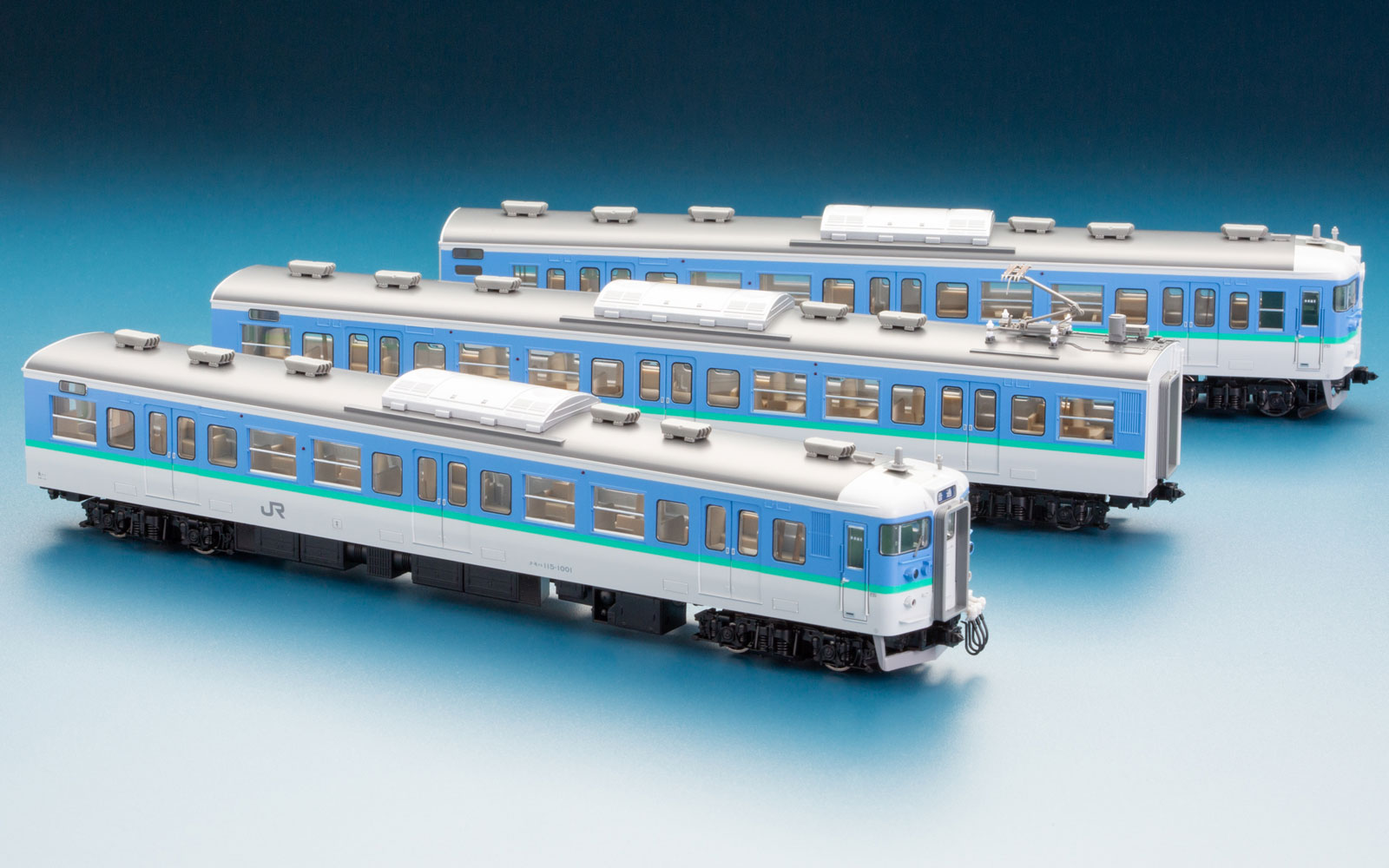 TOMIX HO-9091 JR 115-1000系 近郊電車 長野色・N編成・リニューアル車 セット HOゲージ 鉄道模型 トミックス  美品 F8946020