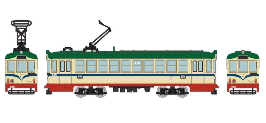 鉄道コレクション とさでん交通200形 209号車A