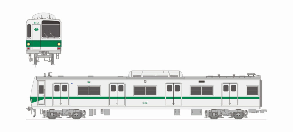 カツミ】(HO)営団地下鉄,東京メトロ6000系 千代田線 2024年発売 