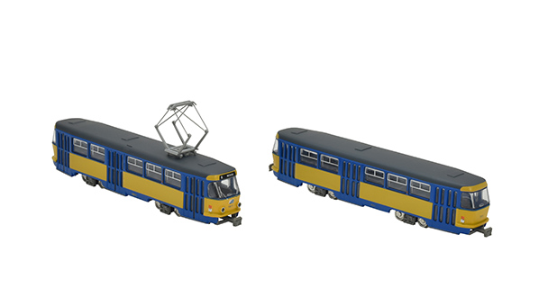 鉄道コレクション ライプツィヒトラム タトラT4+B4タイプ2両セットF