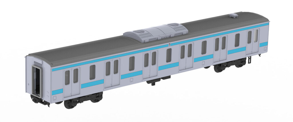 PLUM JR東日本209系直流電車タイプ（京浜東北色）サハ208