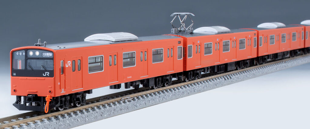 TOMIX［98843］JR 201系通勤電車(JR西日本30N更新車・オレンジ)セット