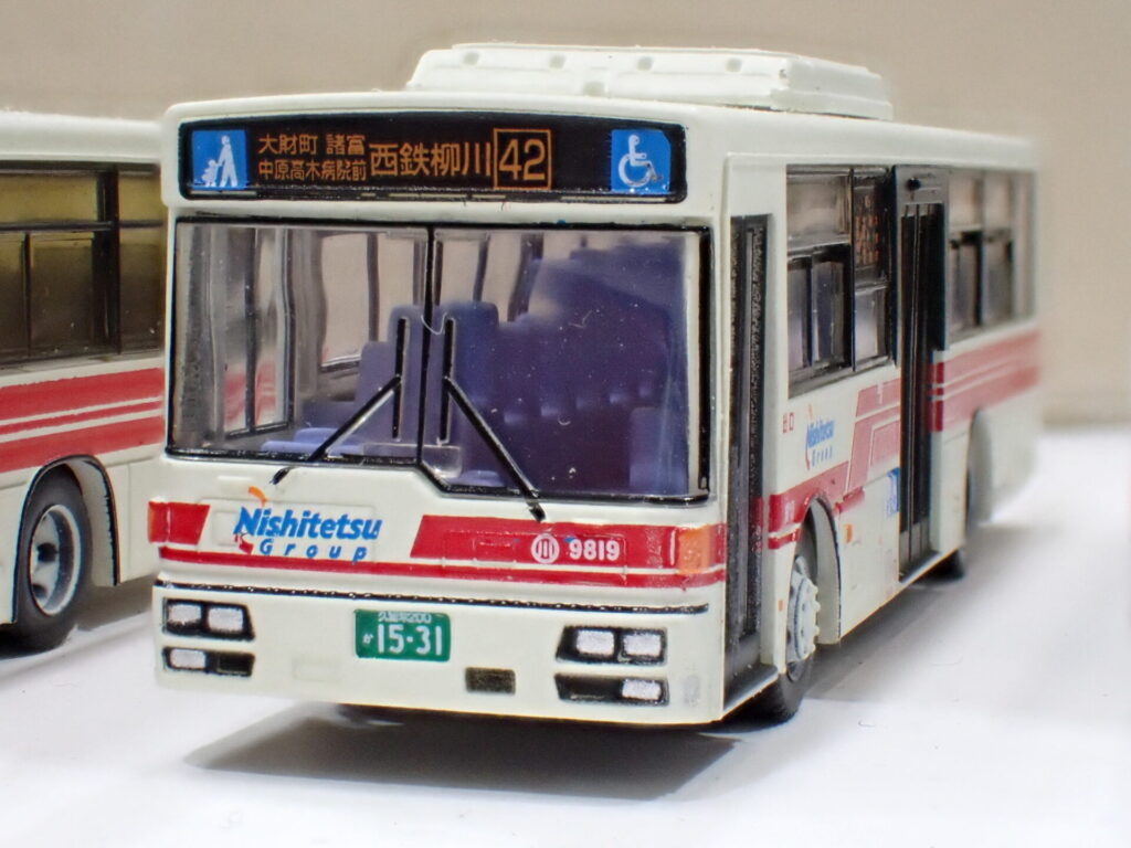 ザ・バスコ試作品（全日本模型ホビーショー 2023にて）レクション 西鉄バススペシャル