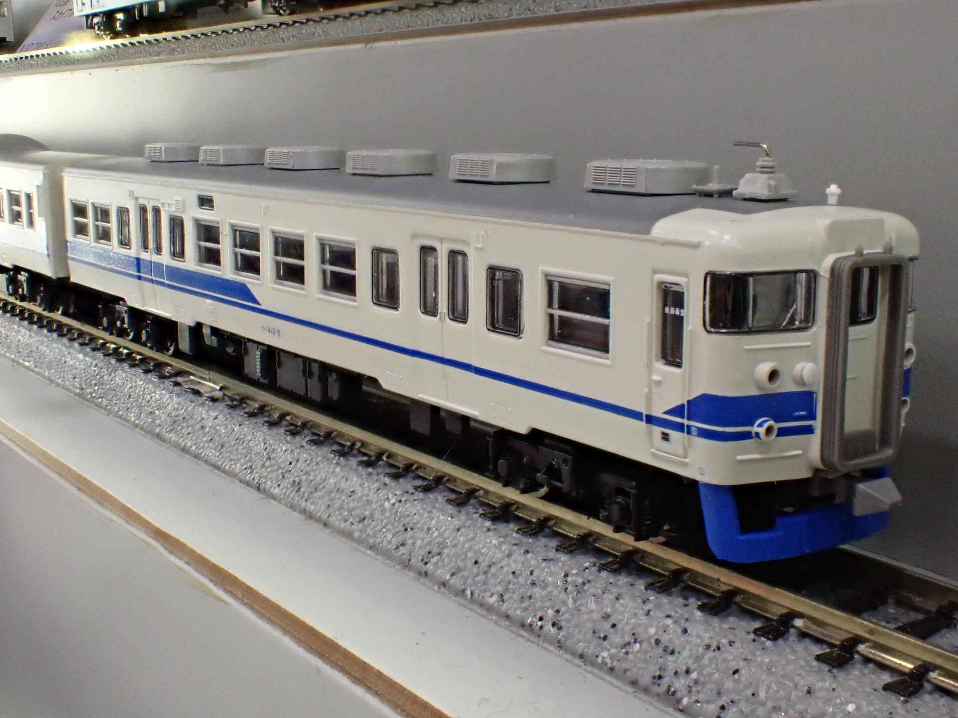 加工品)マイクロエースA0044 413系+クハ455-702 新北陸色 - 鉄道模型