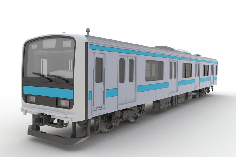 PLUM JR東日本209系直流電車タイプ(京浜東北色)クハ209・クハ208キット