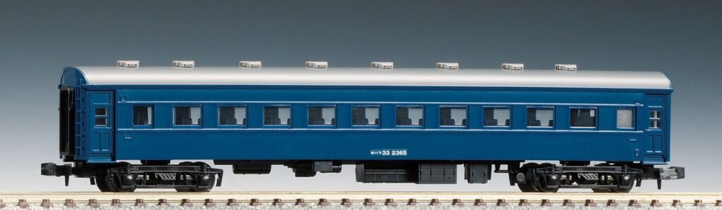 TOMIX トミックス 2516 国鉄客車 オハフ33形（戦後型・青色）
