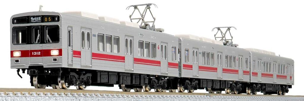 GREENMAX グリーンマックス gm-31842 東急電鉄1000系（池上線・東急多摩川線・赤帯・1013編成）3両編成セット（動力付き）