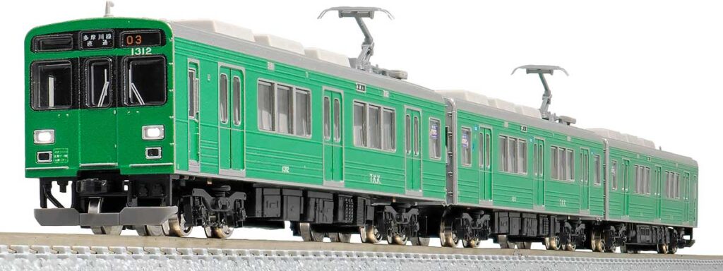 GREENMAX グリーンマックス gm-50763 東急電鉄1000系（緑の電車）3両編成セット（動力付き）