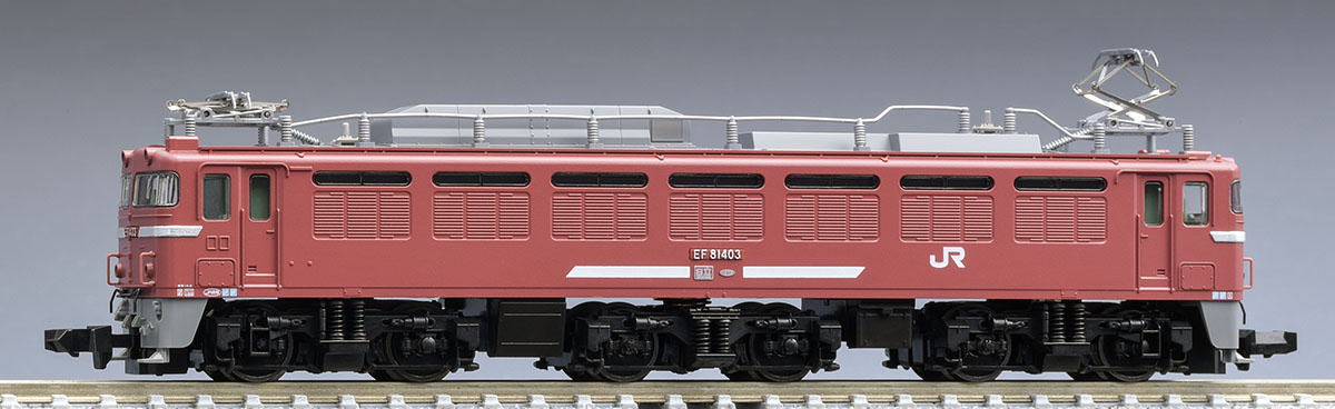 TOMIX】EF81形400形番代（JR貨物更新車）2024年9月発売 | モケイテツ