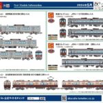 【鉄道コレクション】2024年5月発売予定 新製品ポスター（2023年12月14日発表）