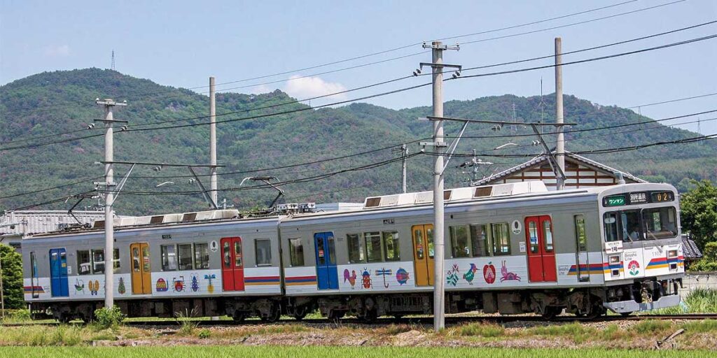上田電鉄1000系 「自然と友だち1号」 （Photo by：上田電鉄株式会社）※画像の車両は商品とは仕様が異なることがあります