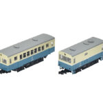 鉄道コレクション ノスタルジック鉄道　富井電鉄　峠（たお）線 気動車＋荷物気動車（キハ202+キニ903・新塗装）2両セット