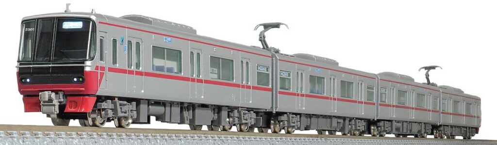 GREENMAX グリーンマックス gm-31869 名鉄3300系（1・2次車・新塗装）基本4両編成セット（動力付き）