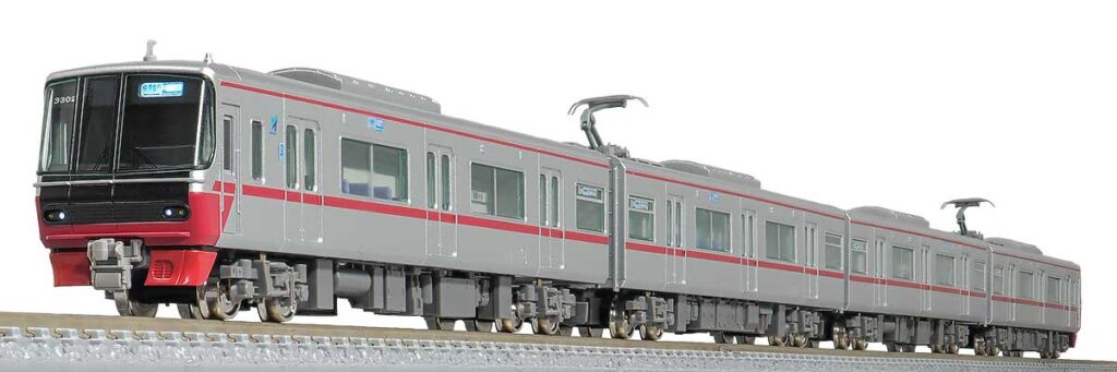 GREENMAX グリーンマックス gm-31870 名鉄3300系（1・2次車・新塗装）増結4両編成セット（動力無し）