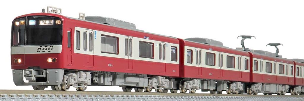 GREENMAX グリーンマックス gm-31844 京急600形（4次車・更新車・608編成）8両編成セット（動力付き）