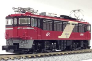 【KATO】京都駅店特製品 ED75形1005号機（JR貨物試験塗装）2024年3月発売
