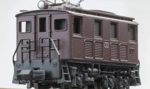 MICROACE マイクロエース (N) A1530 Cタイプ電気機関車 角型車体/茶色