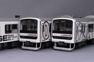 カツミ ＪＲ東日本２０９系２２００番台　“ＢＯＳＯ　ＢＩＣＹＣＬＥ　ＢＡＳＥ”　６両セット