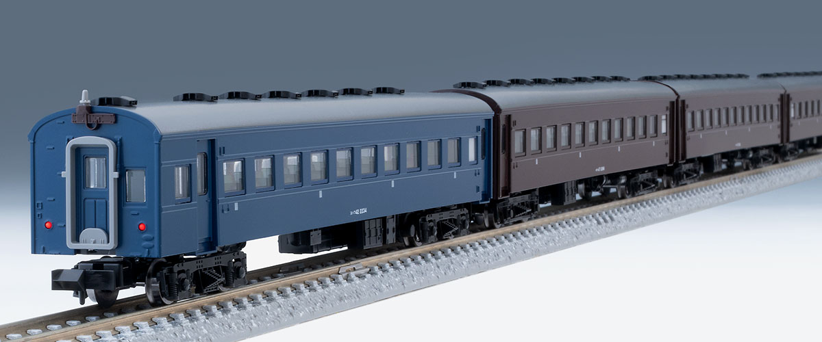 TOMIX 43系旧型客車 各種単品 6両 TOMIX】旧型客車（ぐんま車両センター）2024年11月発売 | モケイテツ