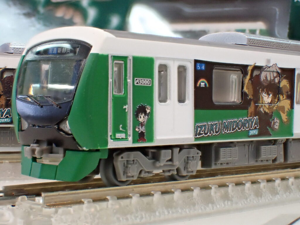 鉄道コレクション 静岡鉄道A3000形（僕のヒーローアカデミア 緑谷出久）2024年4月発売