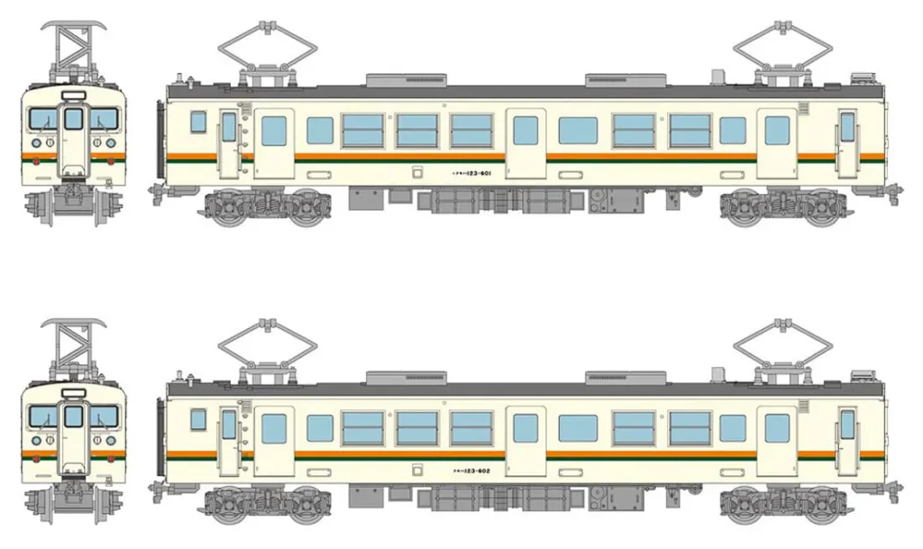鉄道コレクション JR123系600番代 2両セット