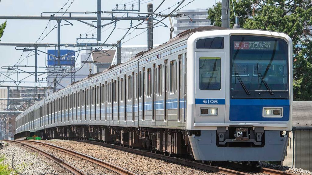 グリーンマックス】西武鉄道6000系 新宿線（6108編成）2024年10