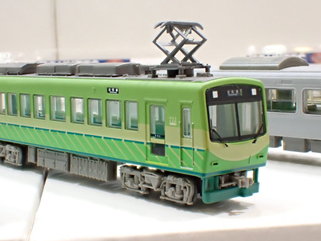 鉄道コレクション 叡山電車700系（712号車•リニューアル•緑）