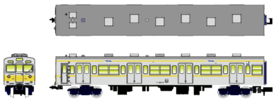 【マイクロエース】301系（グレー•黄帯•非冷房）発売