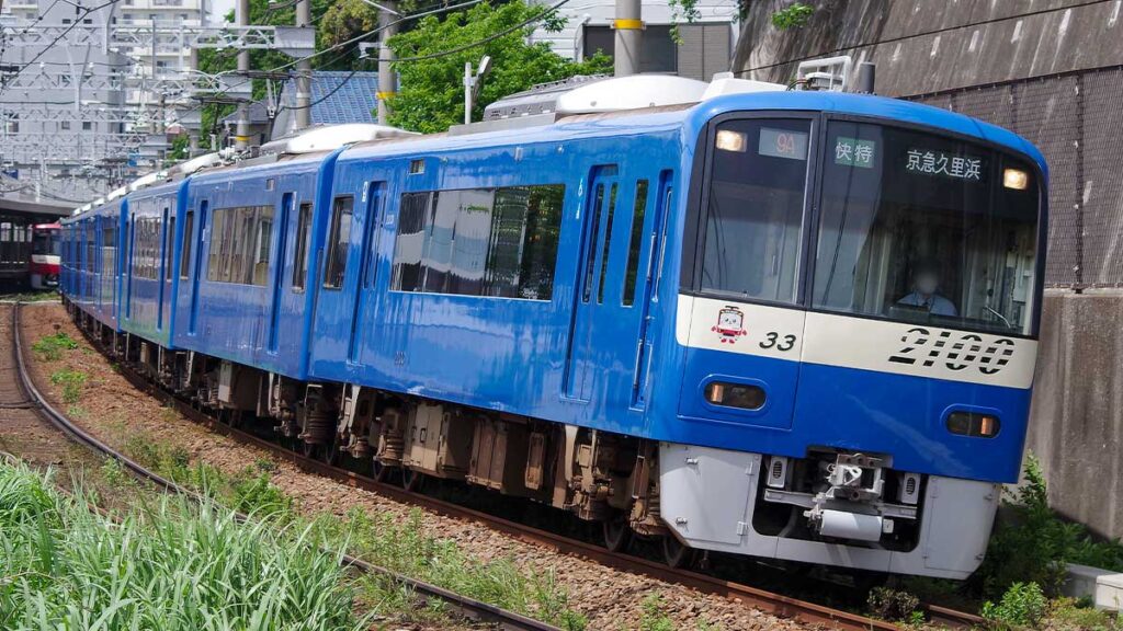 【グリーンマックス】京急2100形 KEIKYU BLUE SKY TRAIN（マーク無し）2024年10月発売 | モケイテツ