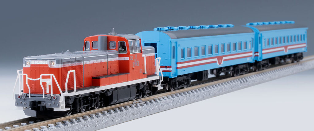 TOMIX トミックス 98585 樽見鉄道 客車列車(TDE10-3・オハフ500形・樽見鉄道色)セット
