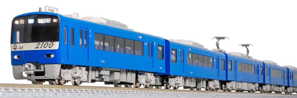 GREENMAX グリーンマックス gm-31925 京急2100形（KEIKYU BLUE SKY TRAIN・マーク無し）8両編成セット（動力付き）