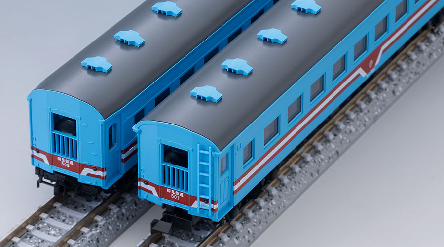 TOMIX トミックス 98585 樽見鉄道 客車列車(TDE10-3・オハフ500形・樽見鉄道色)セット