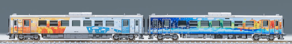 TOMIX トミックス 98137 JR H100形ディーゼルカー（石北線・富良野線ラッピング車）セット