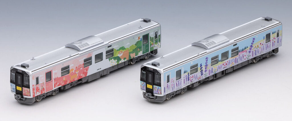 トミックスH100形-80（T車）石北本線 ラッピング車両 98137バラシ TOMIX】H100形（石北線•富良野線ラッピング車）2025年4月発売