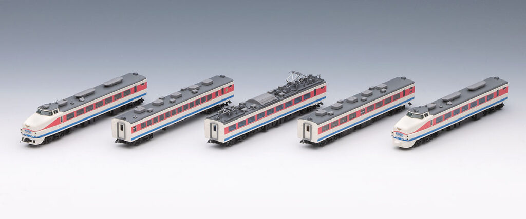 TOMIX トミックス (N) 98594 JR 489系特急電車（金沢運転所・H03編成・白山）基本セット(5両)