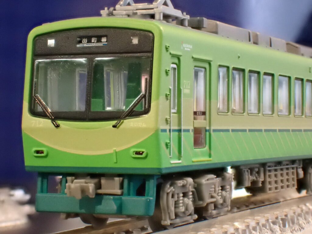 鉄道コレクション 叡山電車700系（712号車•リニューアル•緑）