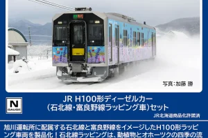 TOMIX トミックス (N) 98137 JR H100形ディーゼルカー（石北線・富良野線ラッピング車）セット（2両）