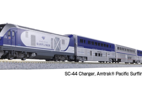 KATO カトー 106-9010 SC-44 Charger, Amtrak® Pacific Surfliner® 8 Unit Set