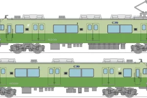 トミーテック (N) 鉄道コレクション 名古屋鉄道6000系 （いもむし復刻塗装列車・6009編成）2両セット