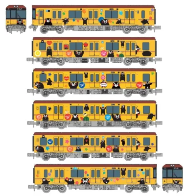 【ポポンデッタ】東京メトロ 1000系 銀座線（くまモンラッピング電車）発売